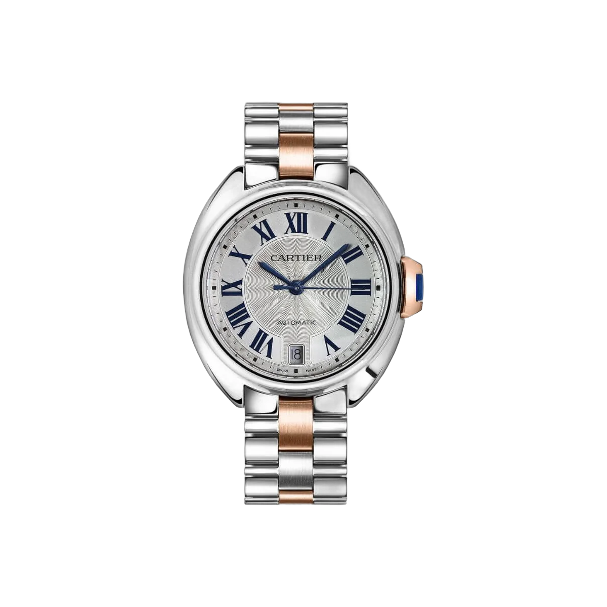 Cartier Cle De Cartier W2CL0003 Silver Dial Stainless Steel 35MM