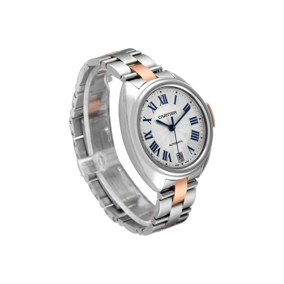 Cartier Cle De Cartier W2CL0003 Silver Dial Stainless Steel 35MM – additional product photo 4