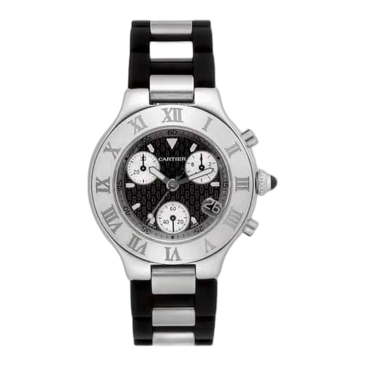 Cartier Must 21 Chronoscaph 38Mm Stainless Steel Men's Watch