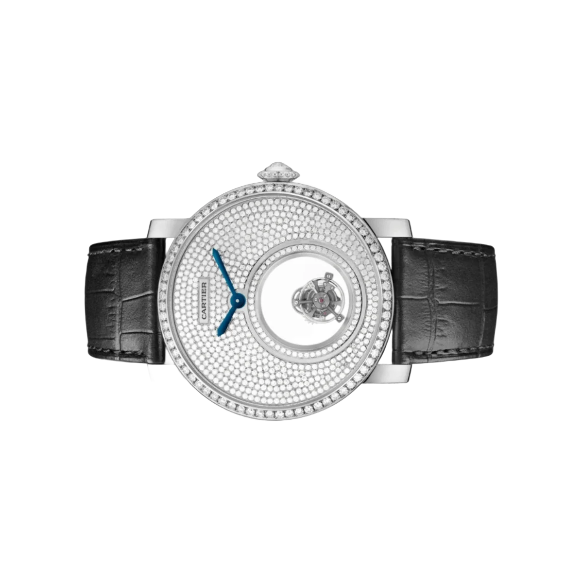Cartier Rotonde De Cartier HPI00588 Mysterious Double Tourbillon 45mm Diamond Dial Mens Watch – additional product photo 2