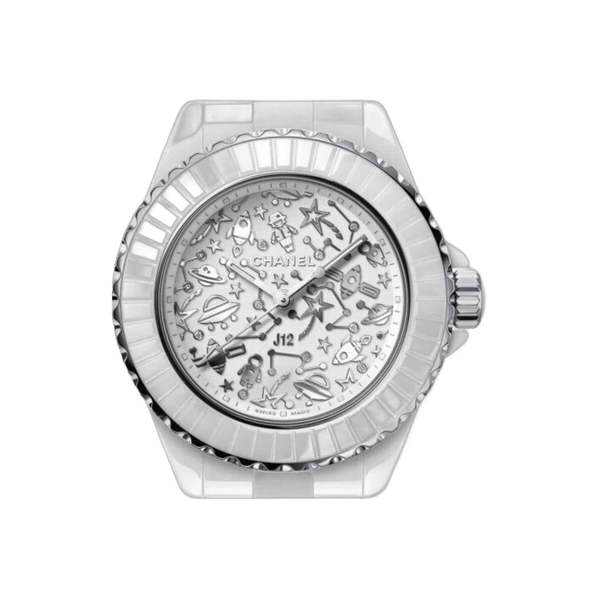 Chanel J12 Cosmic H7990 Quartz White Ceramic Limited Edition 33mm – additional product photo 3