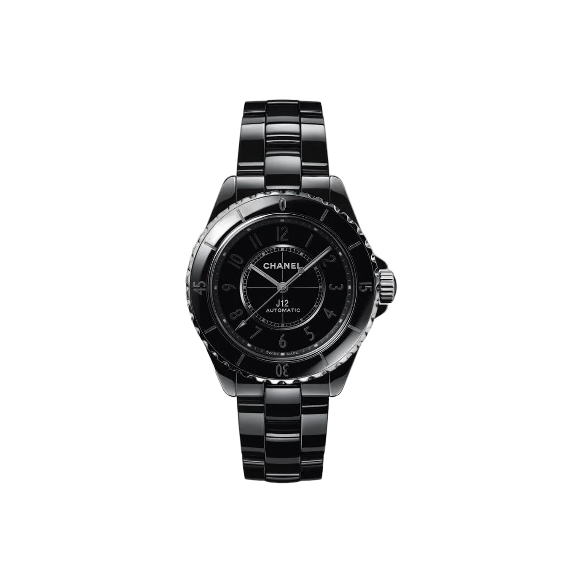 Chanel J12 Phantom H6185 Automatic Black Ceramic Caliber 12.1 38mm
