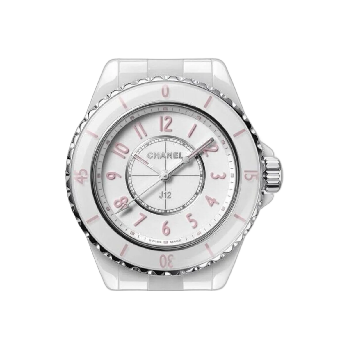 Chanel J12 Pink Blush H6755 Quartz White Ceramic 33mm – additional product photo 3