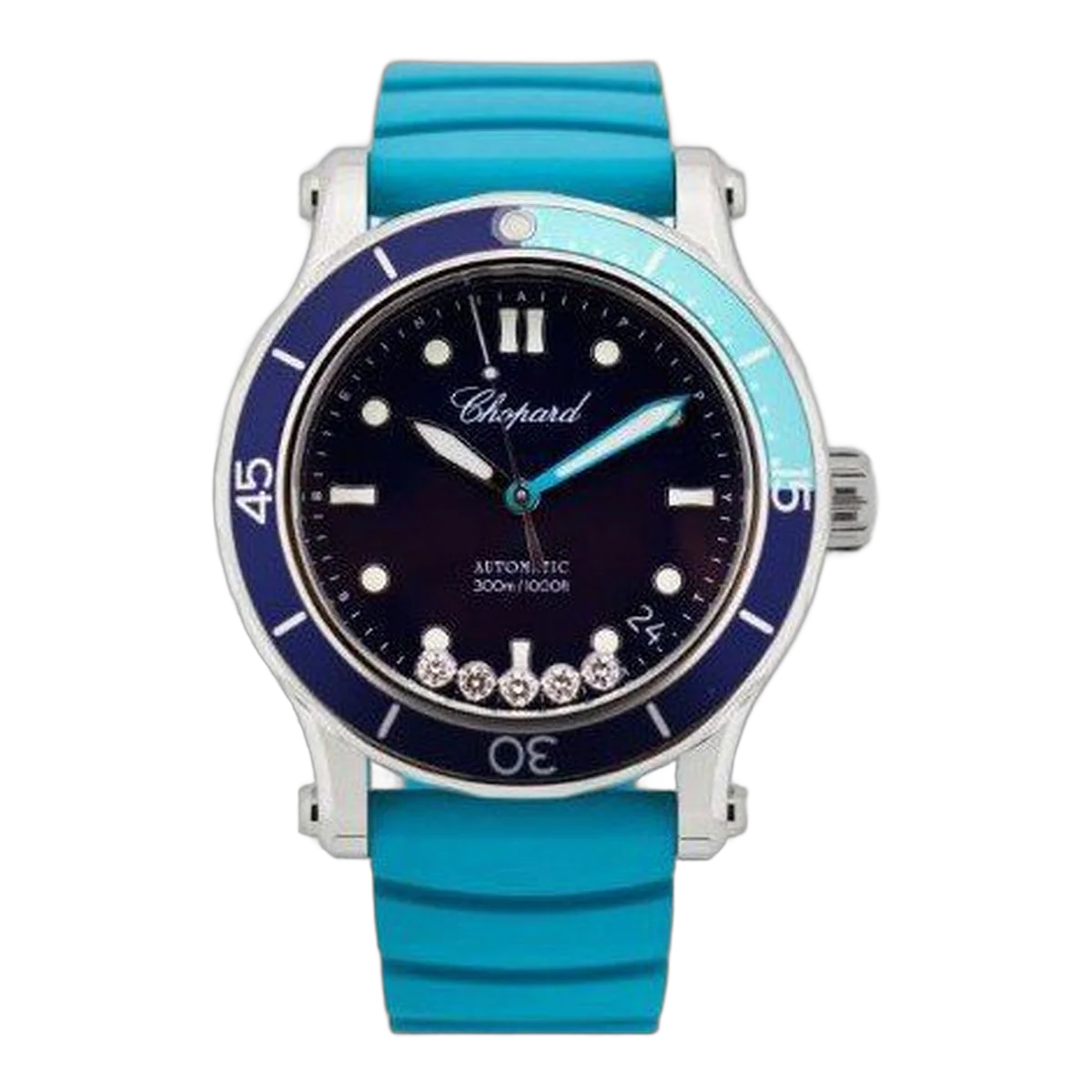 Chopard Happy Ocean Stainless Steel 40Mm Ladies Watch