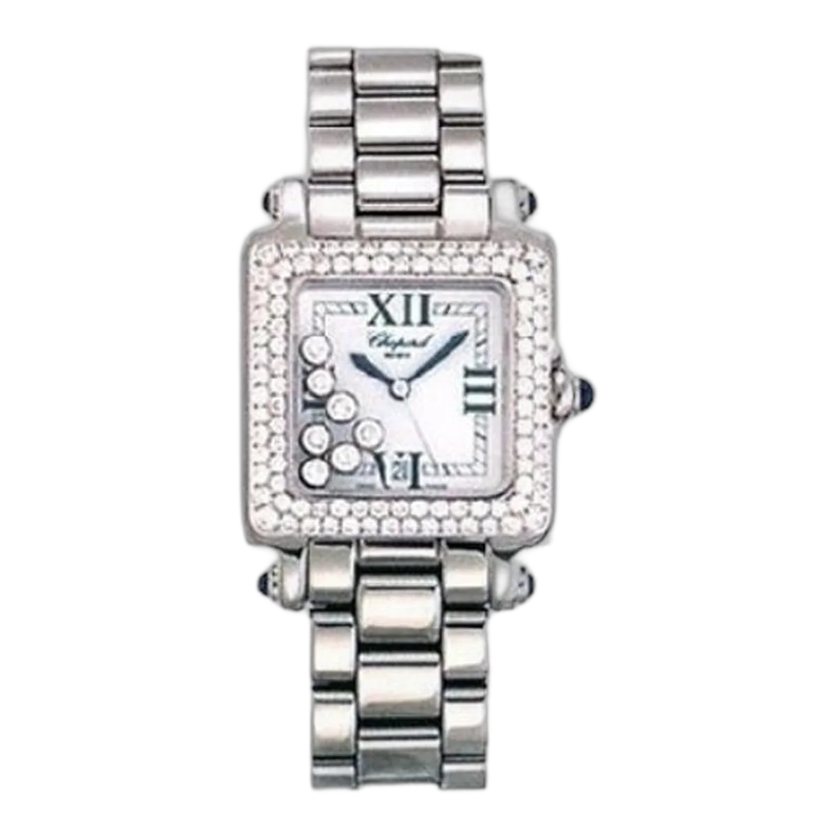 Chopard Happy Sport 6 Floating Diamonds Ladies Watch Ref. 27/8358-23