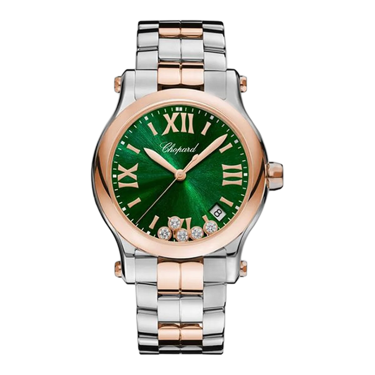Chopard Happy Sport Quartz Green Dial Ladies' Watch