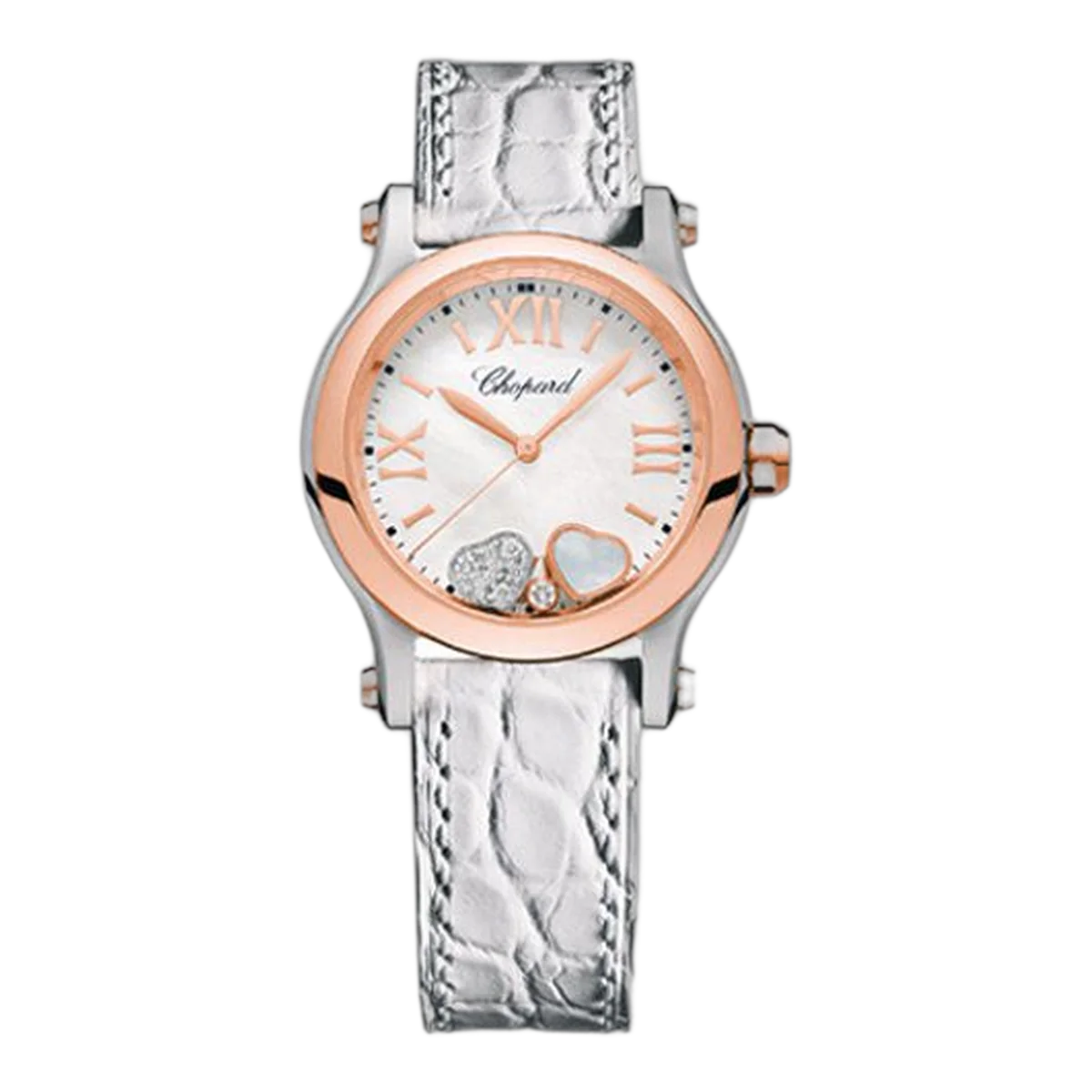 Chopard Happy Sport Round Quartz 30Mm Ladies Watch Ref. 278590-6005