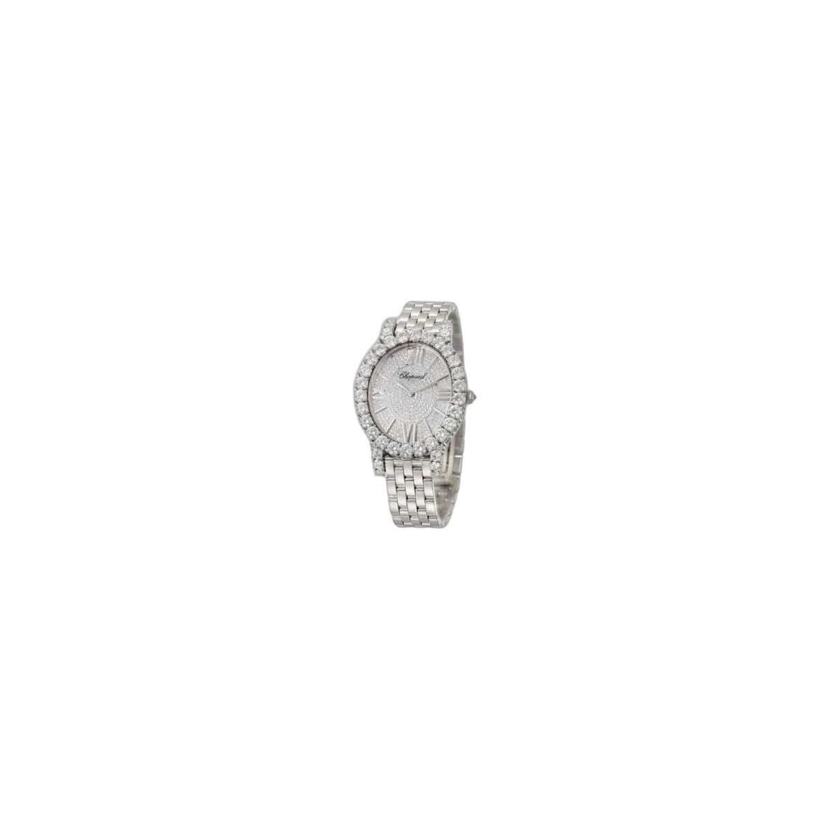 Chopard L'Heure 18Kt White Gold 40Mm Ladies Watch