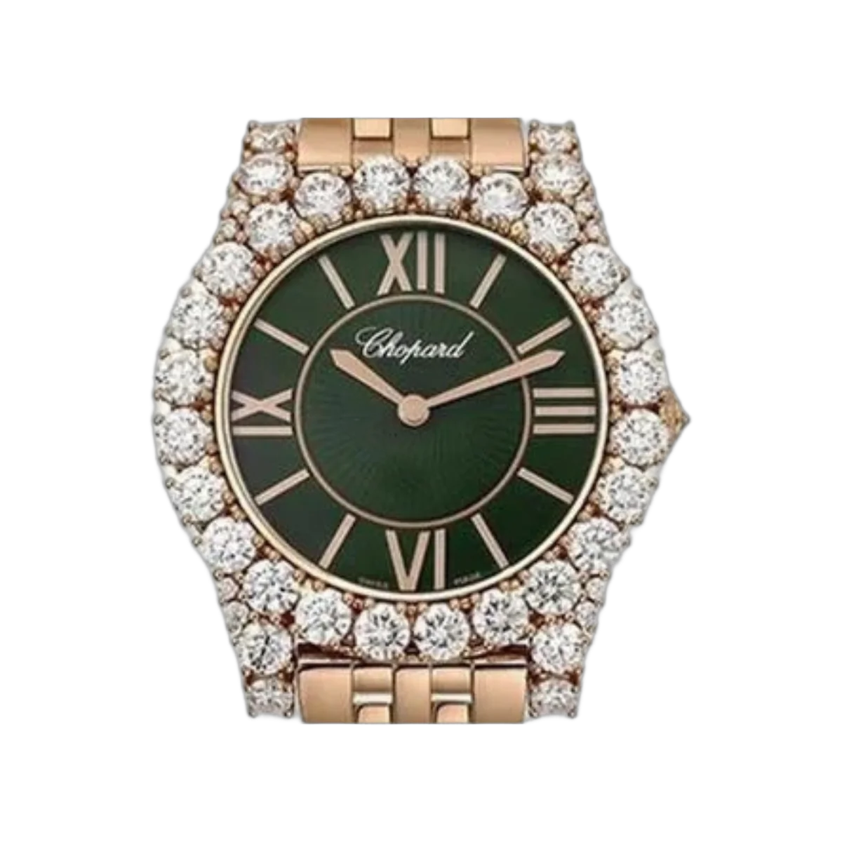 Chopard L' Heure Du Diamant 109419-5413 Round Medium Green Dial – additional product photo 3