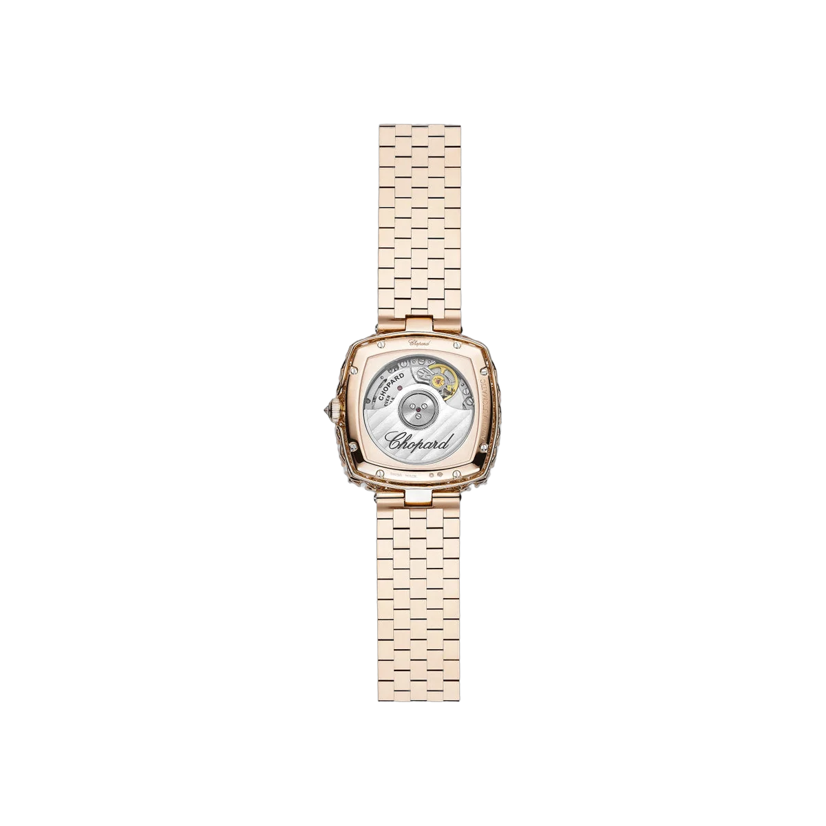 Chopard L'Heure Du Diamant 10A386-5107 Rose Gold 30mm Diamond Bezel and Index Rose Gold Dial Ladies Watch – additional product photo 2