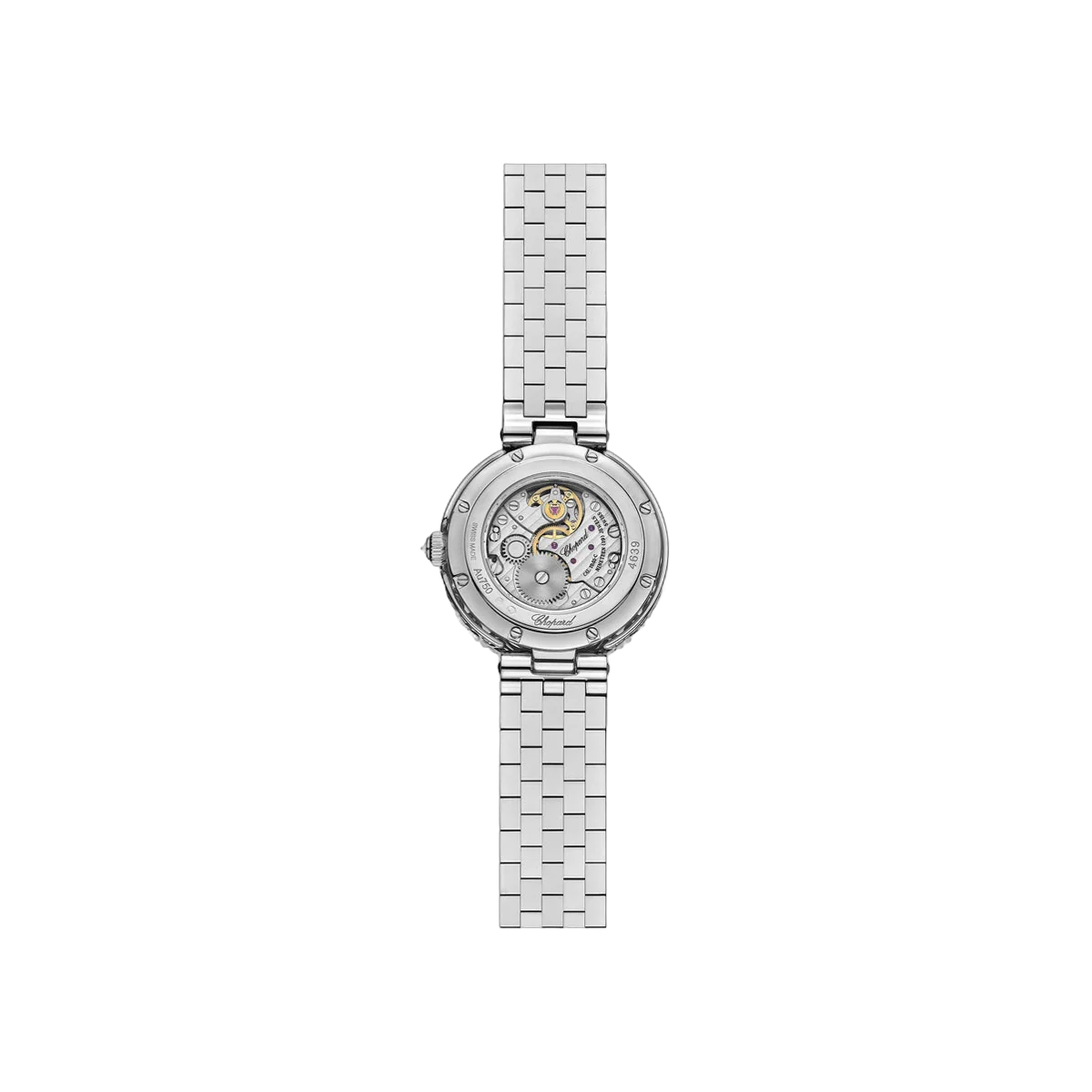 Chopard L'Heure Du Diamant Round 10A178-1314 White Gold Blue Dial 26mm Ladies Watch – additional product photo 2