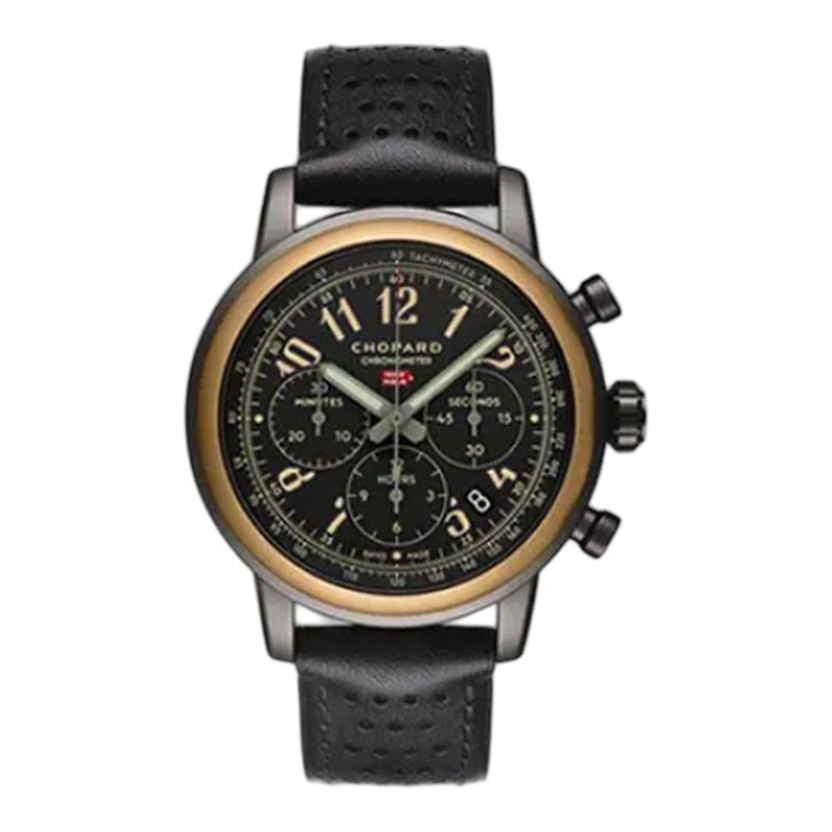 Chopard Mille Miglia Steel &Amp; Rose Gold Chronograph 42Mm Men's Watch Ref. 168589-6002