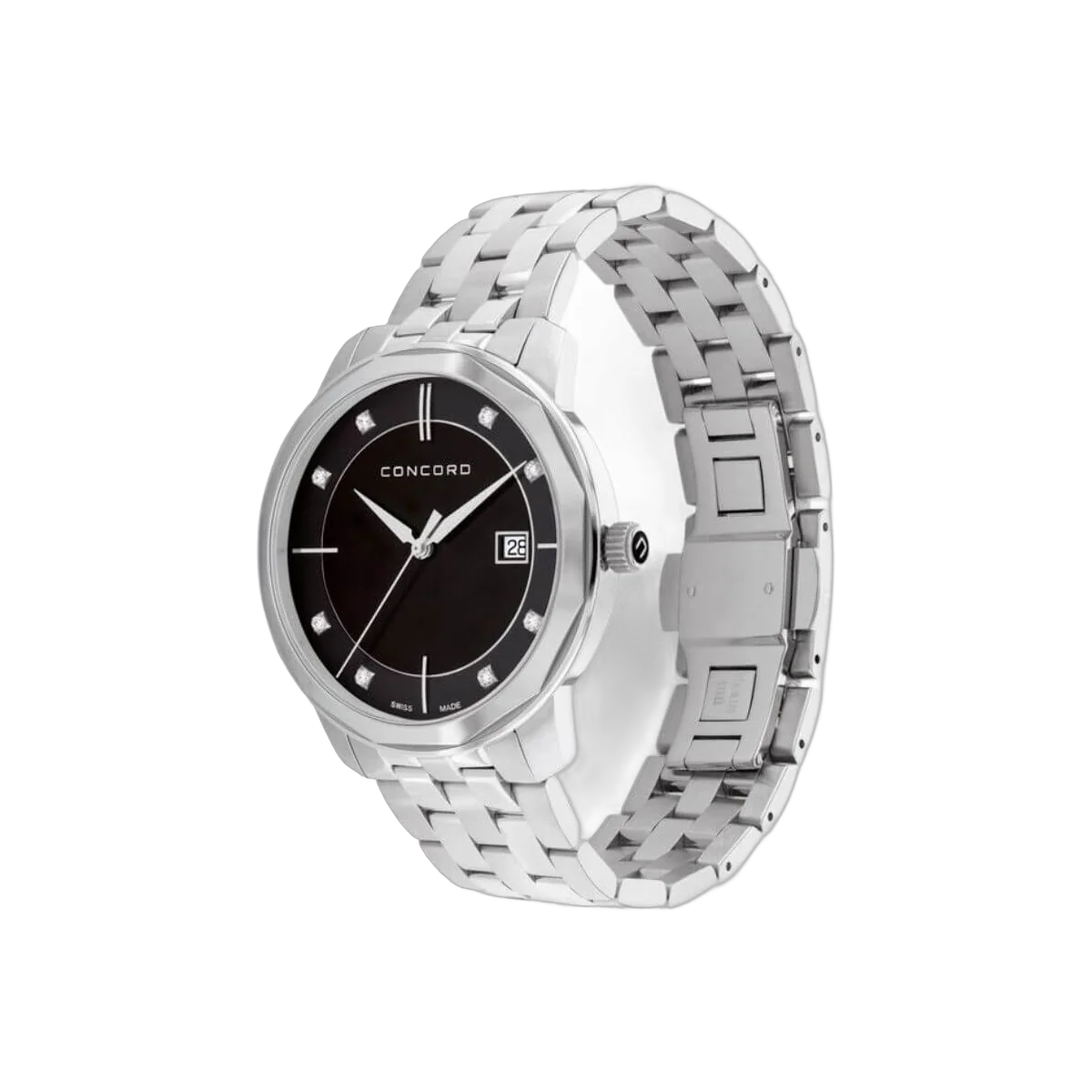 Concord Bennington 0320485 Quartz Black Diamond Dial 40mm Men's Watch – additional product photo 3