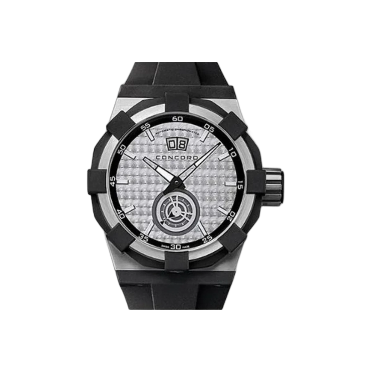 Concord C1 0320010 Big Date Automatic Steel Silver Dial 44mm Men's Watch – additional product photo 3