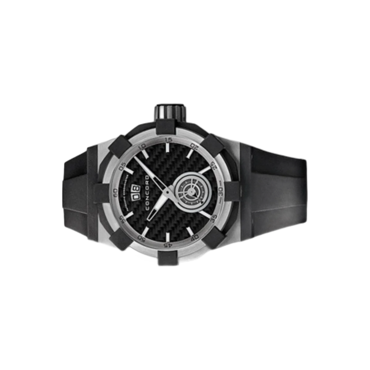 Concord C1 0320011 Big Date Automatic Steel Black Dial 44mm Men's Watch – additional product photo 3