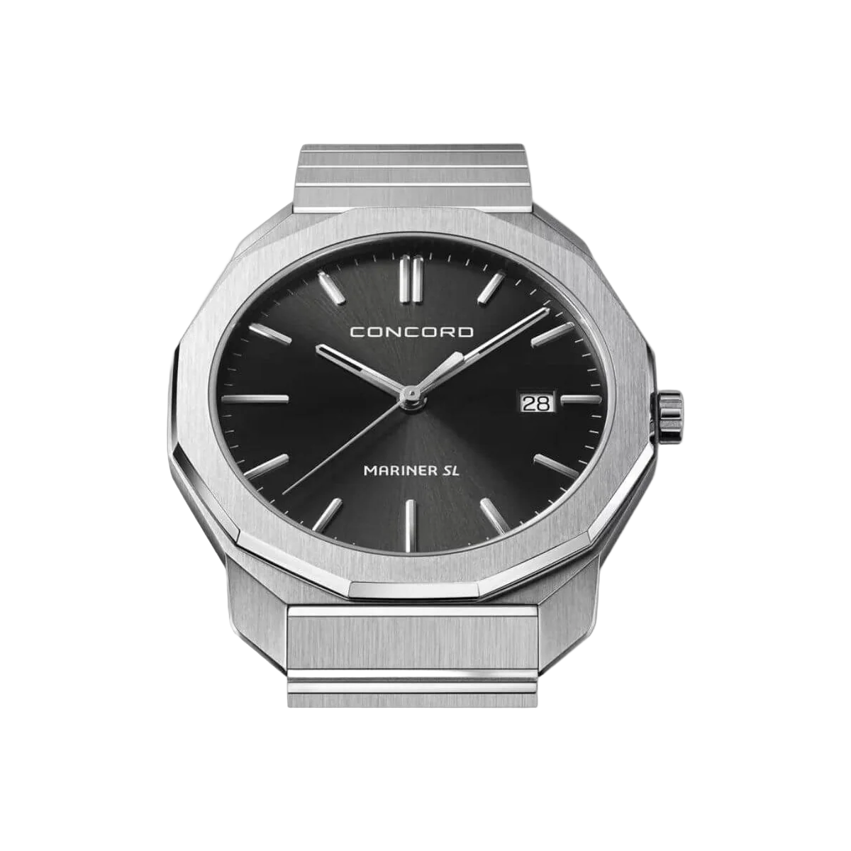 Concord Mariner 0320472 Quartz Steel Anthracite Galvanic Dial 40mm Men's Watch – additional product photo 3
