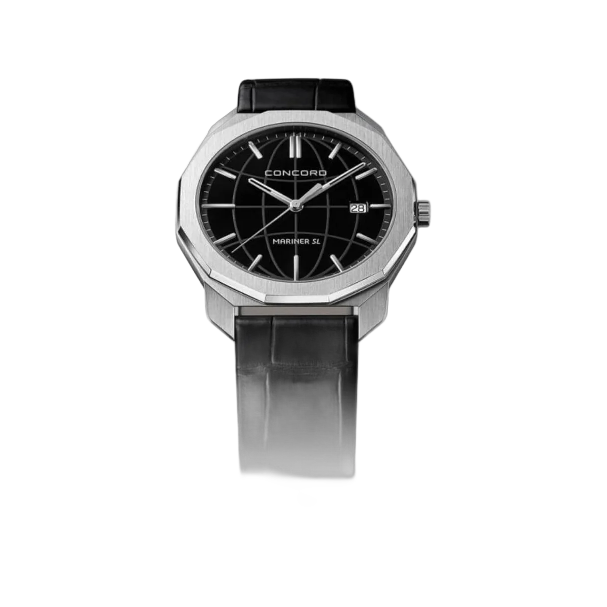 Concord Mariner 0320475 SL Quartz Steel Black Galvanic Dial 40mm Men's Watch