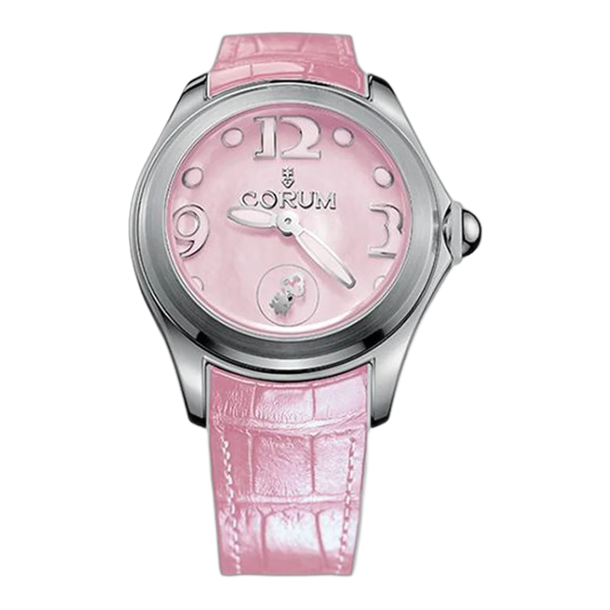 Corum Bubble 42Mm Pink Mop Ladies' Watch Ref. L295/03048