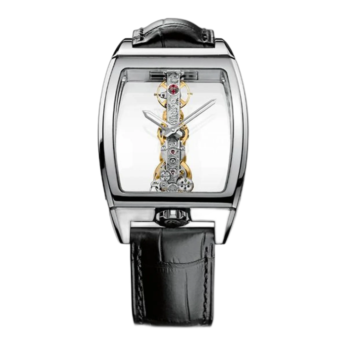 Corum Golden Bridge Automatic White Gold Men's Watch Ref. 113.160.59/0001