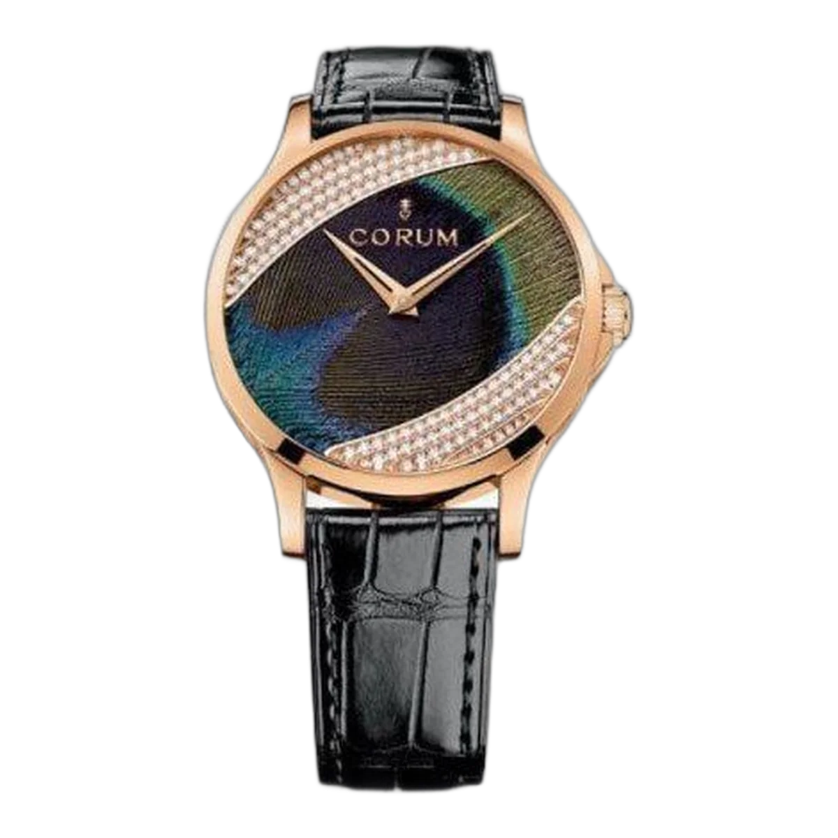 Corum Heritage Artisans Feather 18Kt Yellow Gold 39Mm Men's Watch