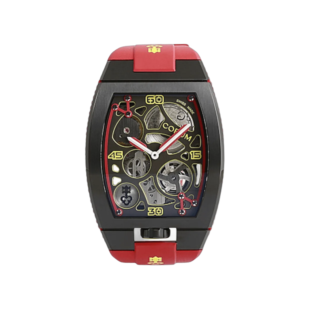 Corum Lab 01 Collection 07.0010.Z410/04322 Titanium Black Dlc Treatment Red Limited Edition Men's Watch