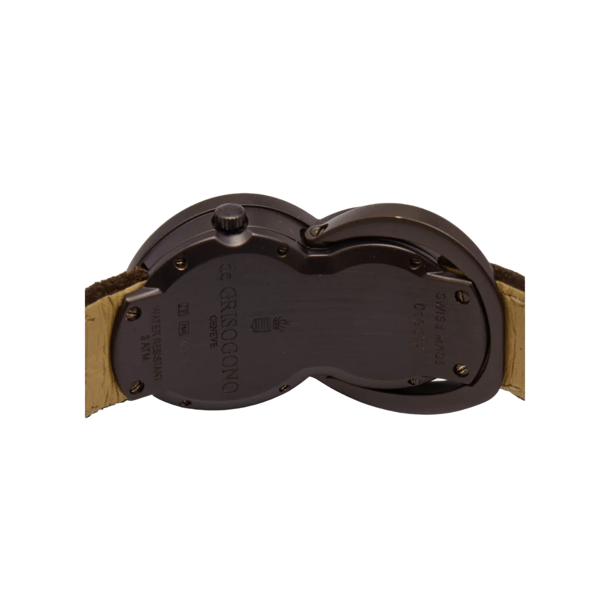 De Grisogono BE Eight S05 Brown PVD Coated 18k Rose Gold Diamond Brown Dial – additional product photo 3