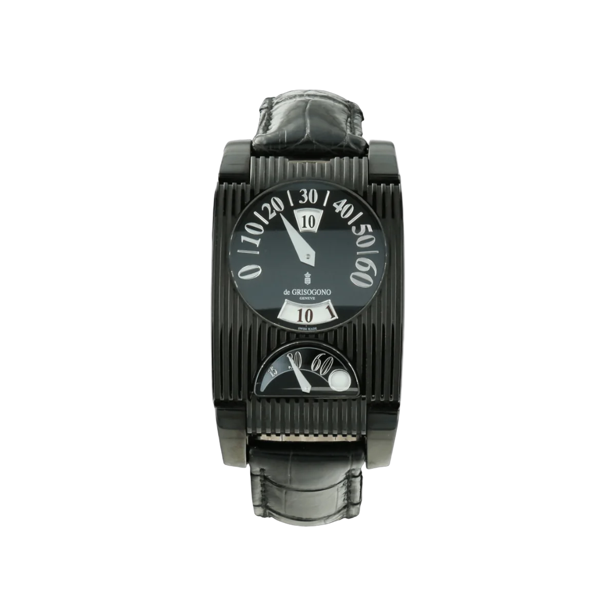 De Grisogono FG One N03 Black Edition Automatic Black Dial