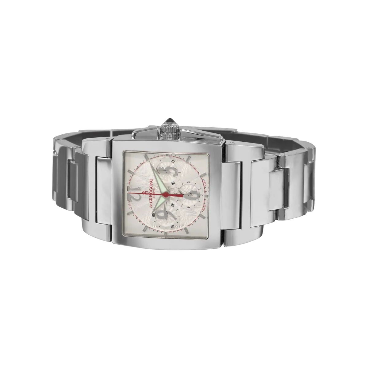 De Grisogono Uno Chronograph N02/B Steel Bracelet Silver Dial – additional product photo 2