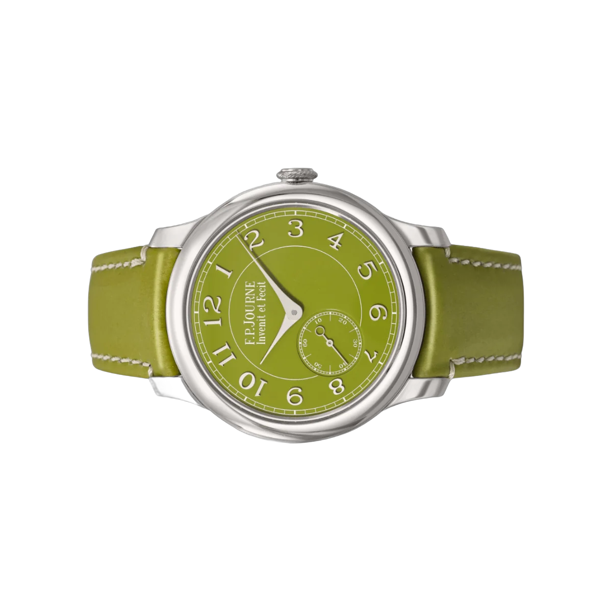 F.P. Journe Chronomètre Souverain CSD Calibre 1304 Dubai Boutique Edition 40 mm Platinum Case Green dial Mens Watch – additional product photo 4