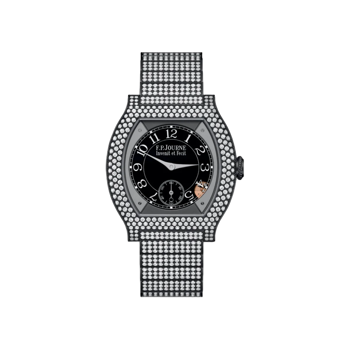 F.P. Journe Élégante Titalyt Titanium 40mm Black Sapphire Dial Ladies Watch