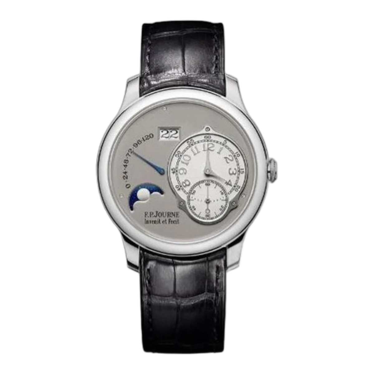 F.P.Journe Octa Lune 42Mm Platinum White Gold Dial Men's Watch Ref. Octa