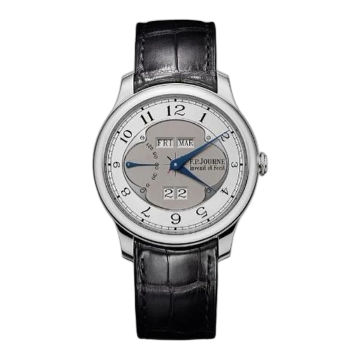 F.P.Journe Quantieme Perpetuel Platinum White Gold Dial Men's Watch Ref. Octa