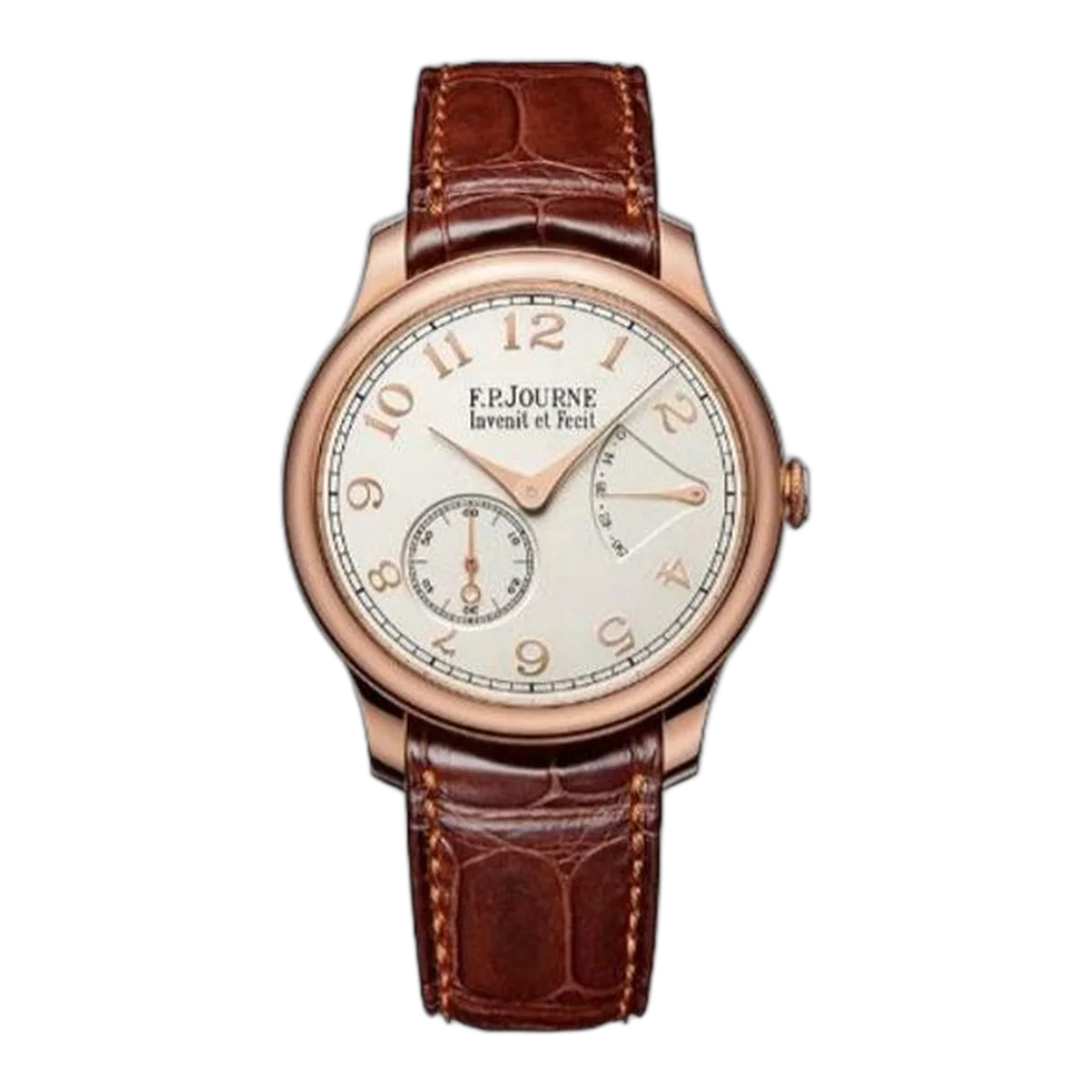 F.P.Journe Souveraine Chronometre Souverain Rose Gold Opaline Gold Numerals Men's Watch Ref. Souveraine