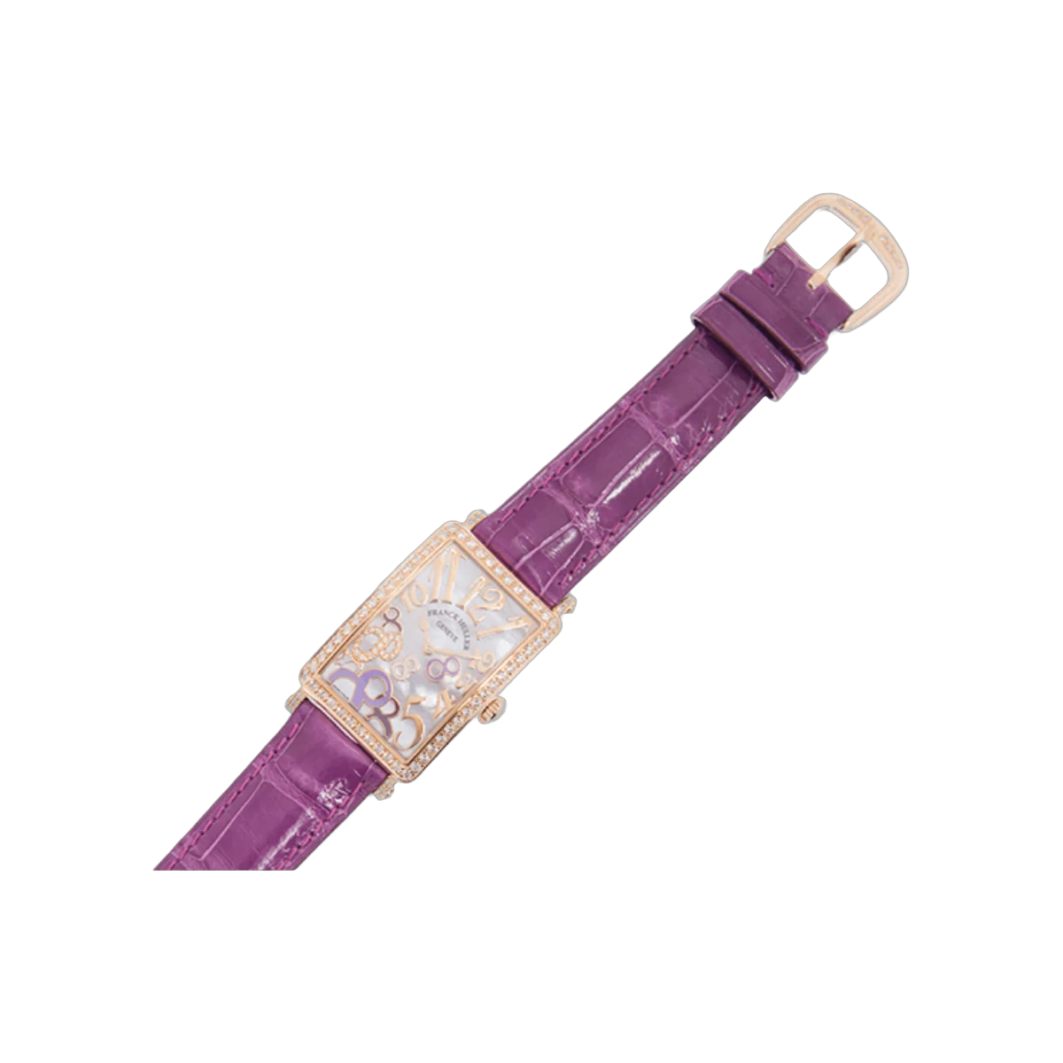 Franck Muller Long Island 952 QZ REL 8CD MOP VL D 1R Crazy 8 26mm White MOP Dial Womens Watch – additional product photo 2