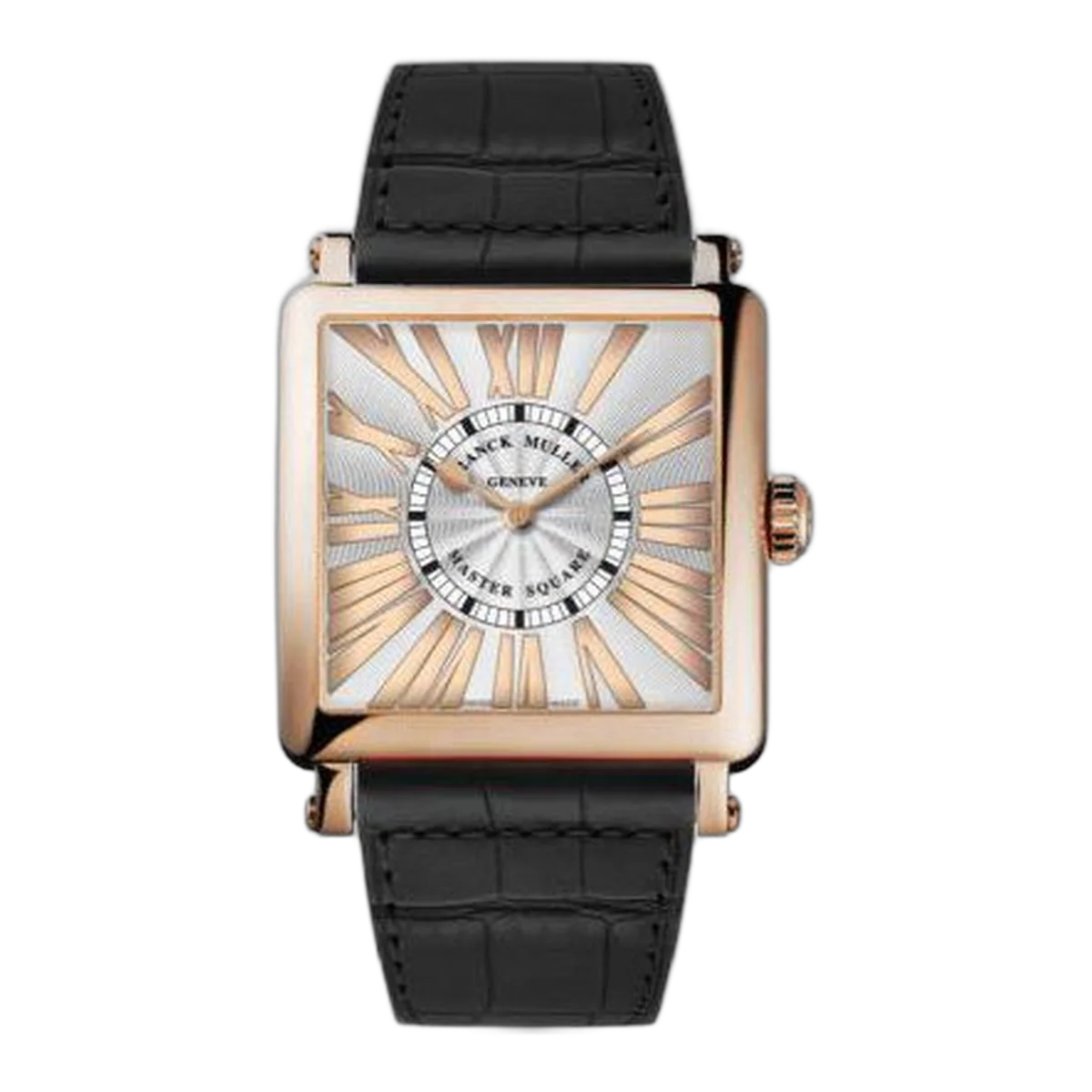 Franck Muller Master Of Complications Square 18K Rose Gold Unisex Watch