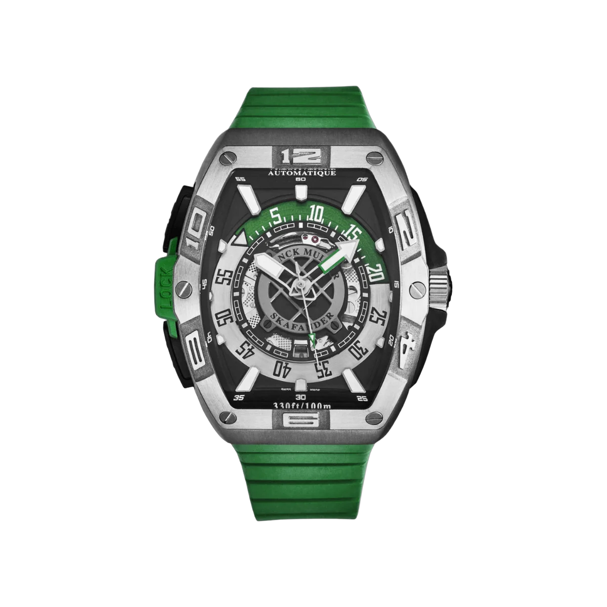 Franck Muller Skafander SKF 43 SC DT TTBR TT VR Automatic Black Dial