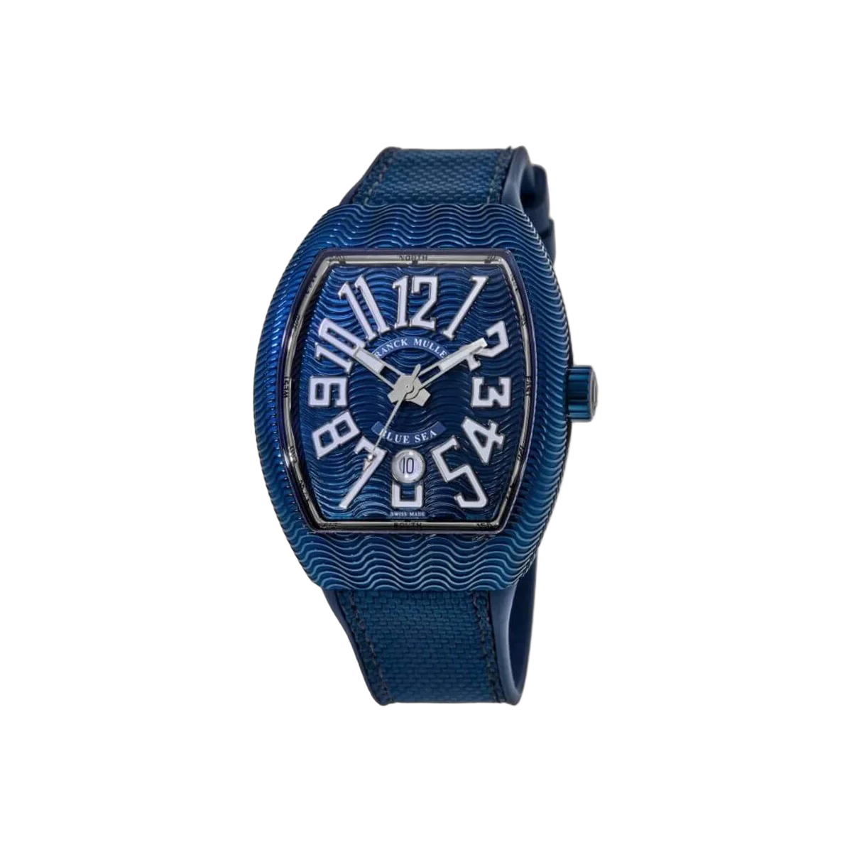 Franck Muller V 45 SC DT AC BL AC Vanguard Blue Sea Automatic Steel