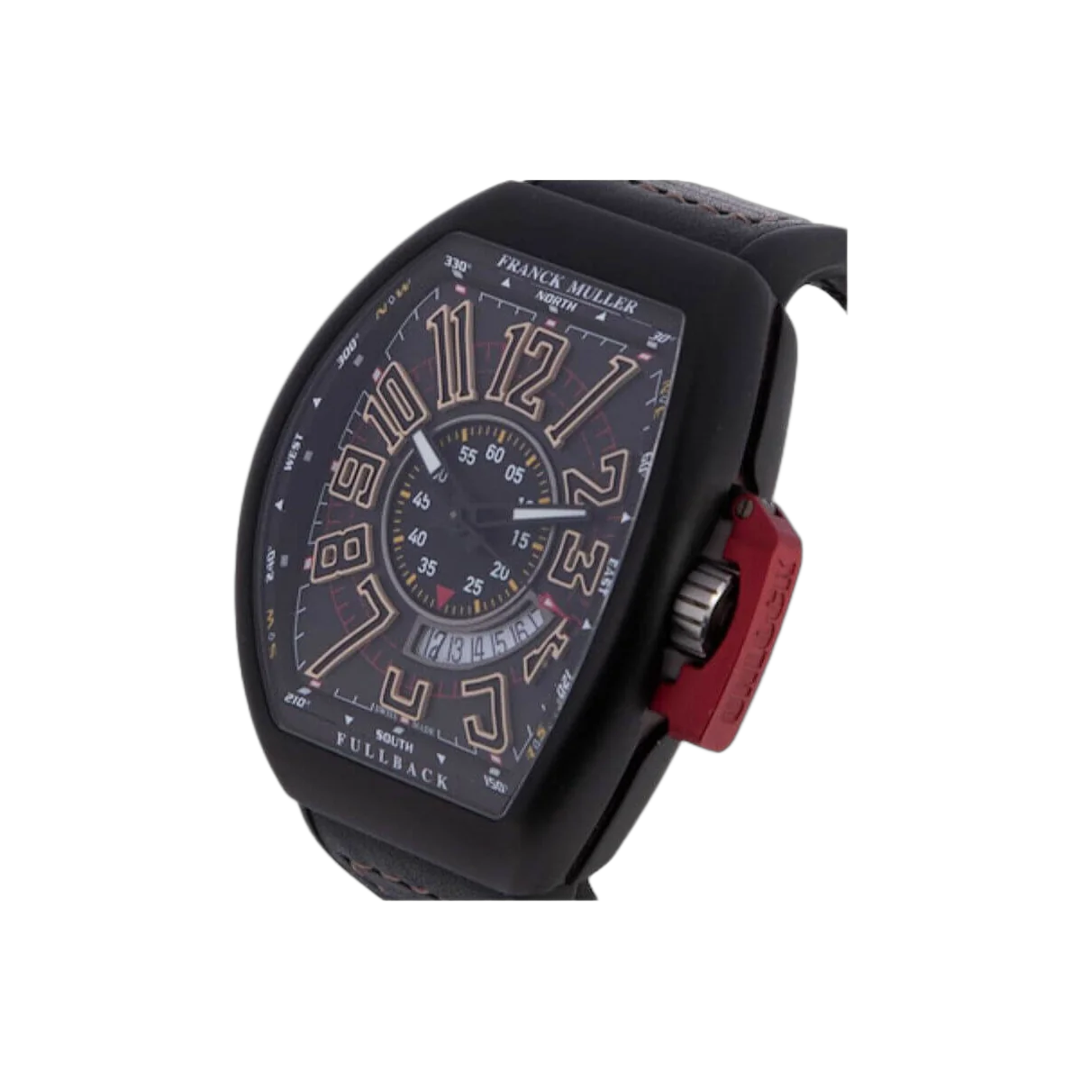 Franck Muller V 45 Sc Dt Lck Tt Nr Mc Bn Vanguard Full Black Men's Watch – additional product photo 3