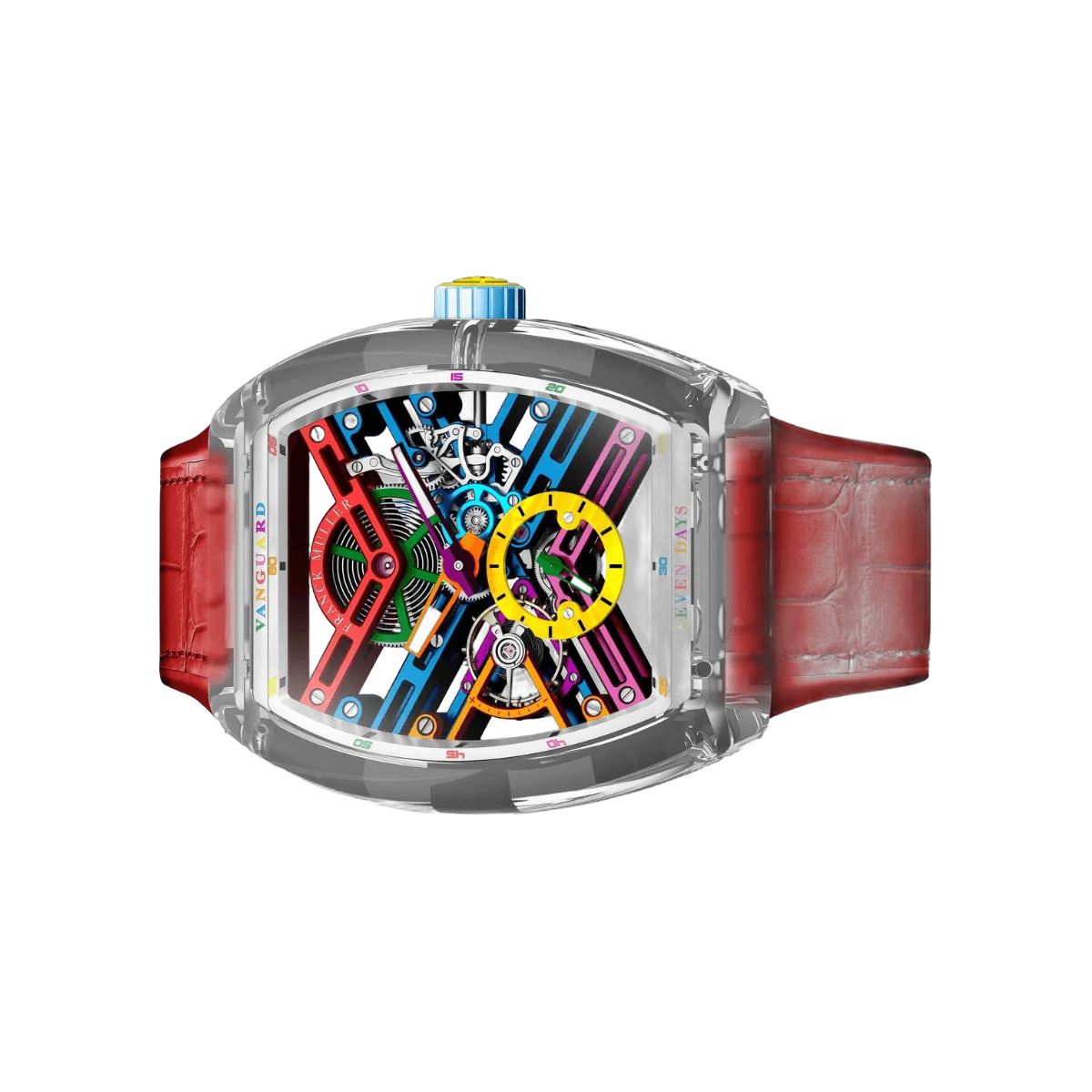 Franck Muller V45 S6 SQT DRM Vanguard Skeleton Sapphire – additional product photo 2