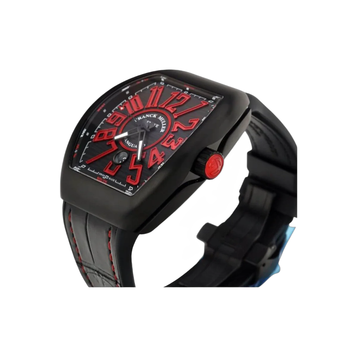 Franck Muller V45 SC DT TT NR BR AC NR Wristwatch Red Numerals – additional product photo 3