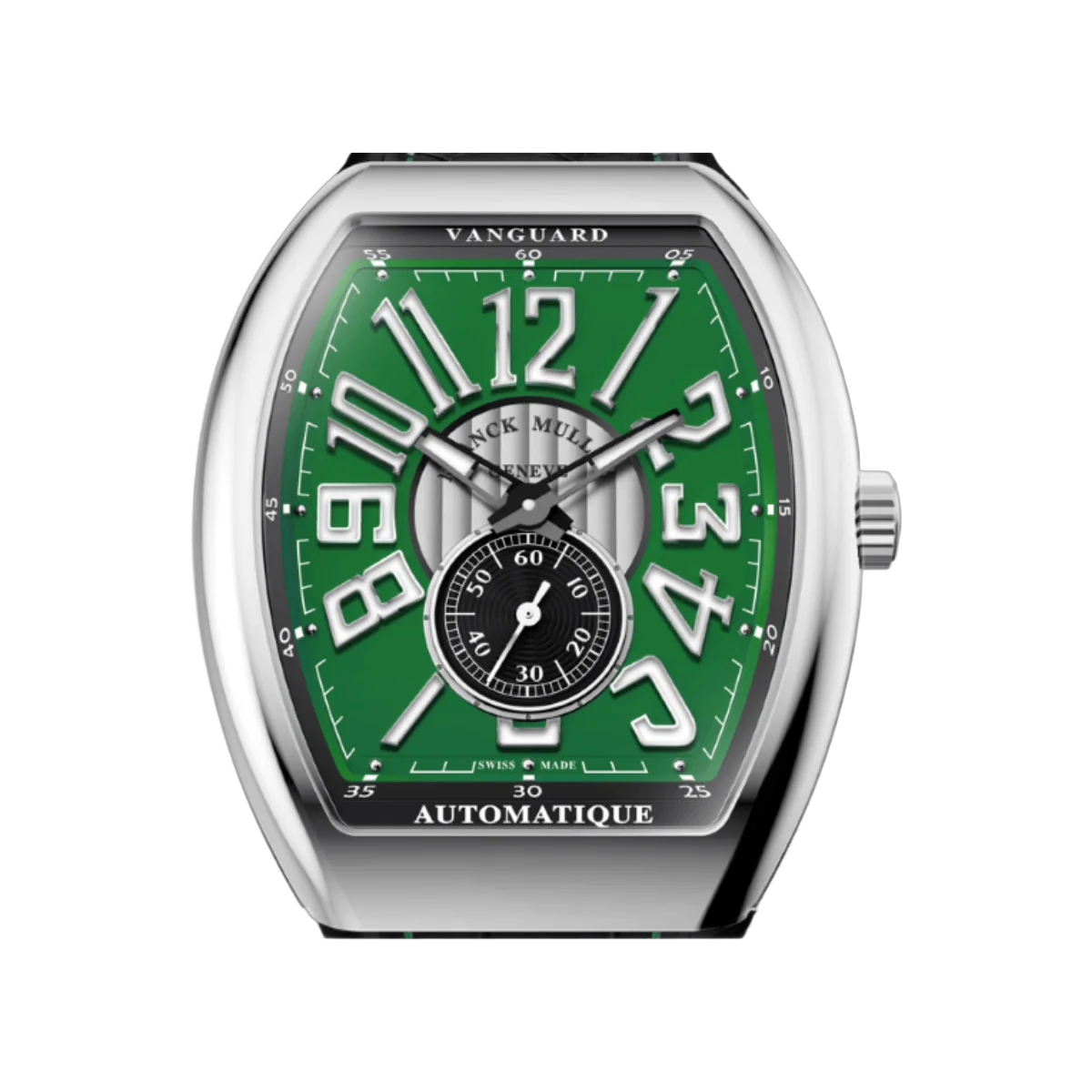 Franck Muller Vanguard Automatique Slim Vintage V 41 S S6 AT FO VIN AC VR 41mm Green Dial Mens Watch – additional product photo 3