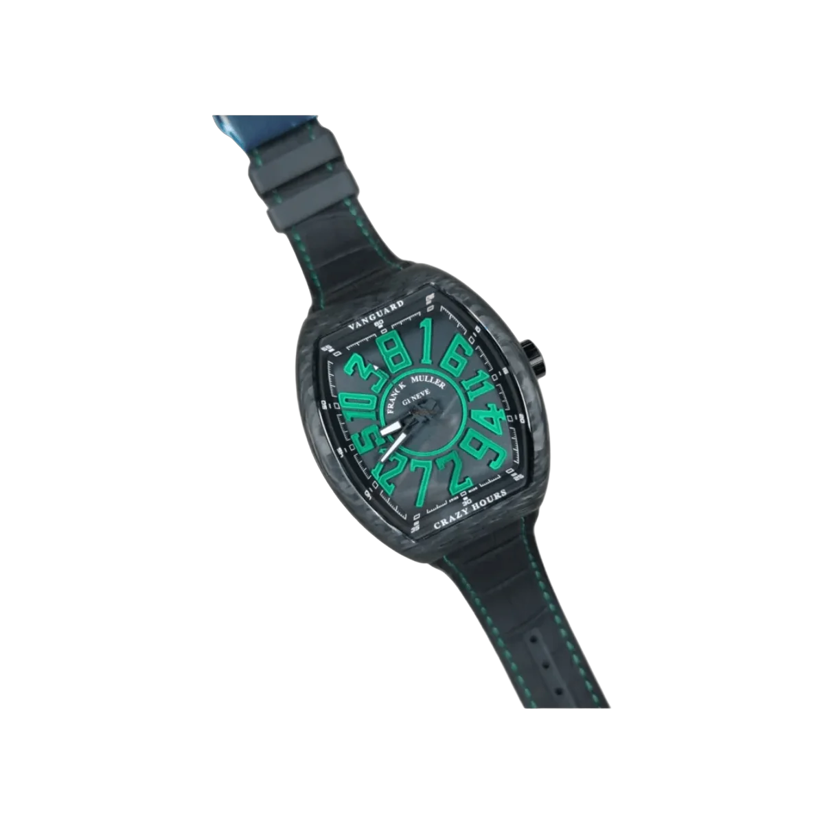 Franck Muller Vanguard Crazy Hours V 45 CH CARBON NR 45mm Black Dial Mens Watch – additional product photo 3