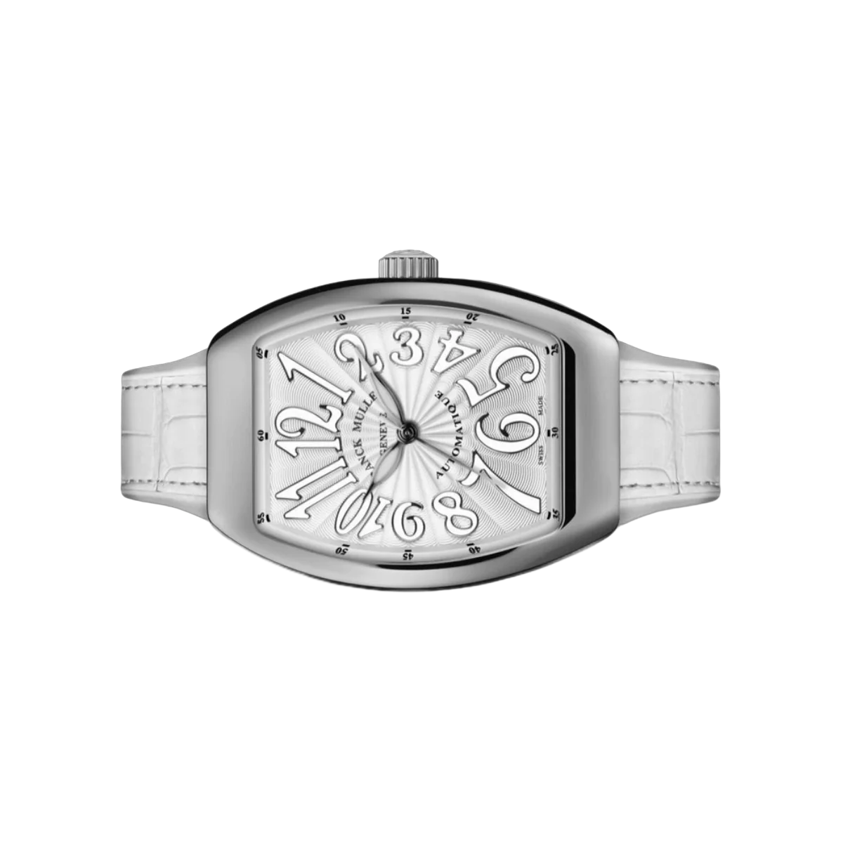 Franck Muller Vanguard Lady V 35 QZ AC BC Rubber Strap 35mm White Dial Womens Watch – additional product photo 2