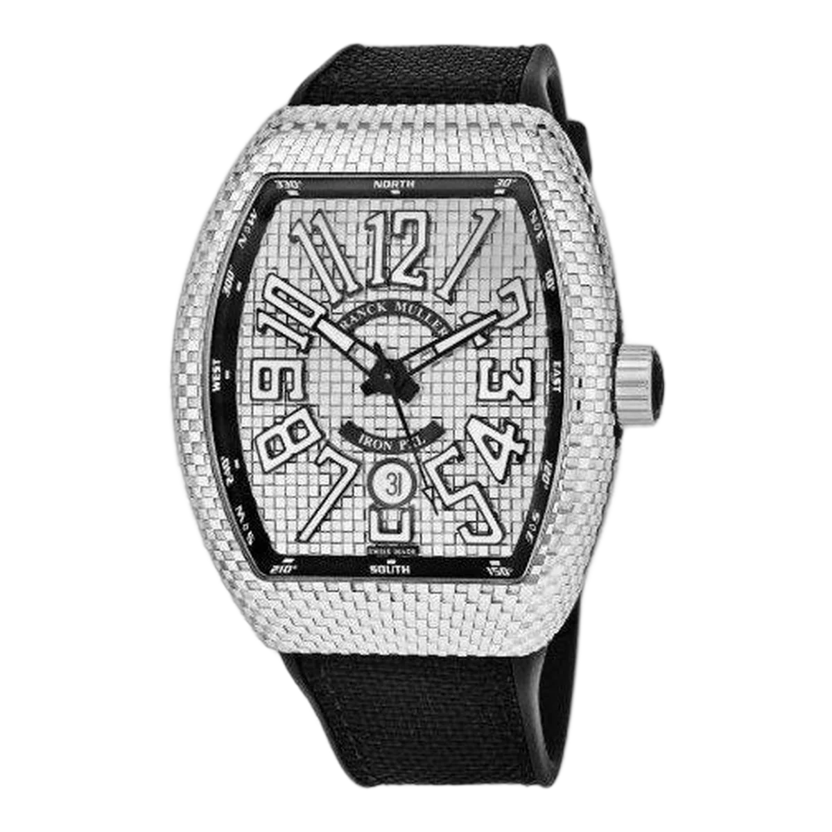 Franck Muller Vanguard Pxl Iron 43Mm Stainless Steel Men's Watch