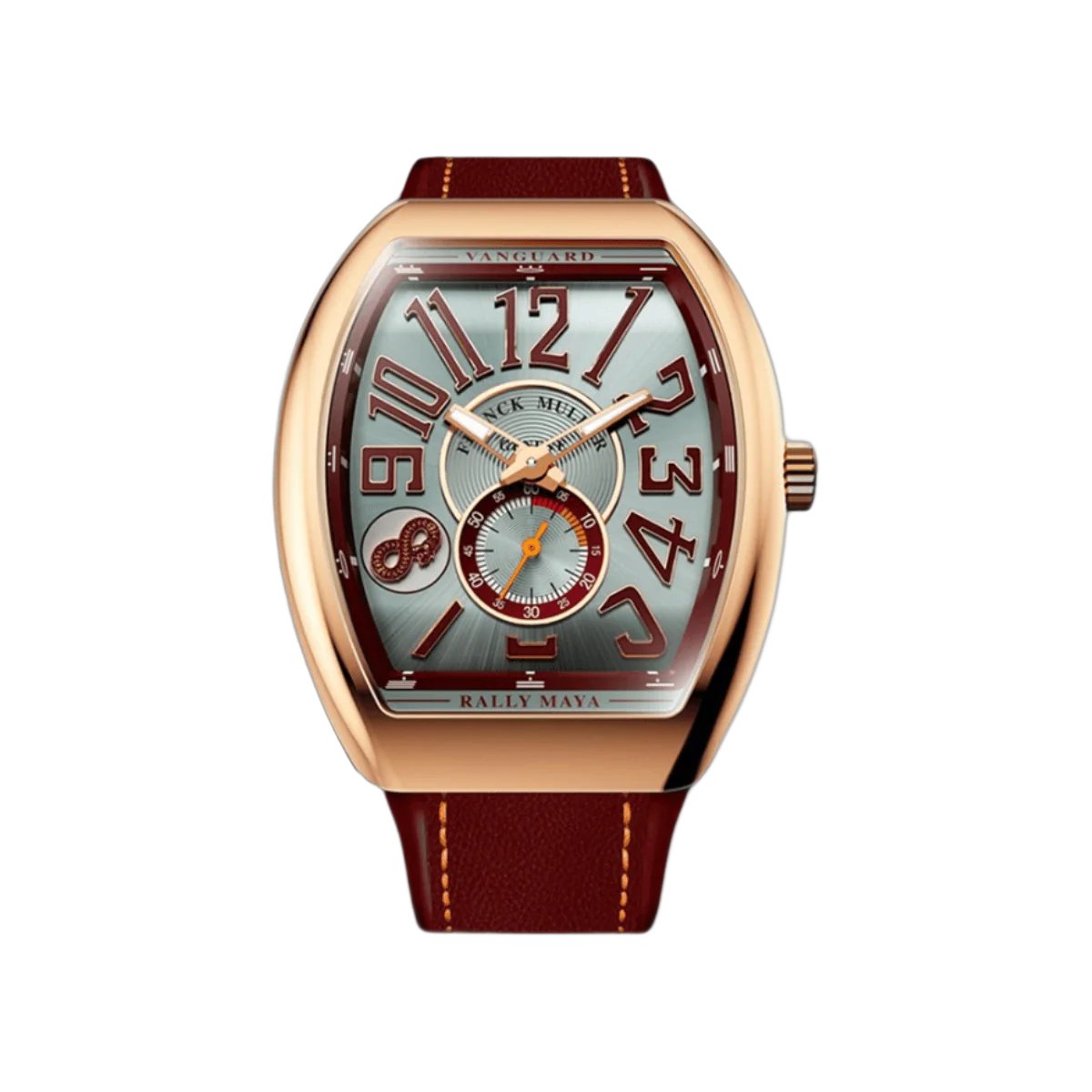Franck Muller Vanguard V 41 S S6 AT FO 5N BO Automatique Rally Maya Limited Edition 41mm Silver Dial Unisex Watch