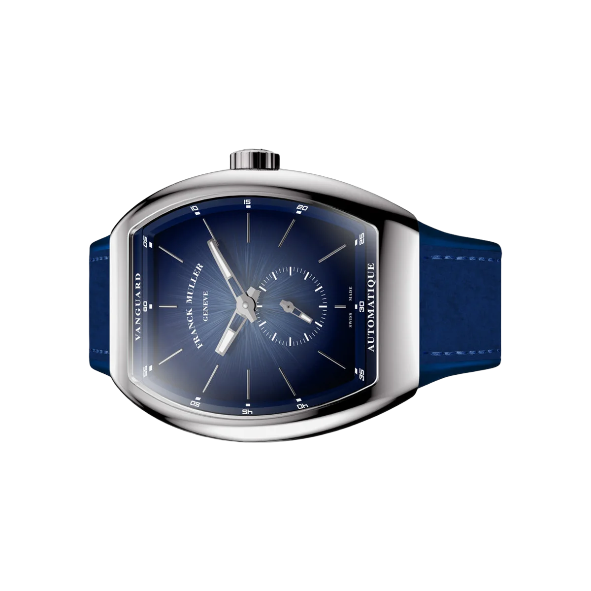Franck Muller Vanguard V 41 S S6 AT FO SFUMATO (BL) Stainless Steel 41mm Blue Dial Men's Watch – additional product photo 2