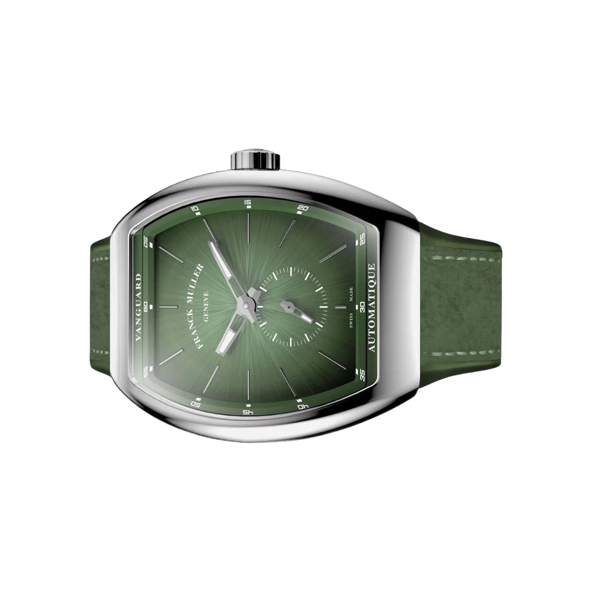 Franck Muller Vanguard V 41 S S6 AT FO SFUMATO (OL) Stainless Steel 41mm Green Dial Men's Watch – additional product photo 2