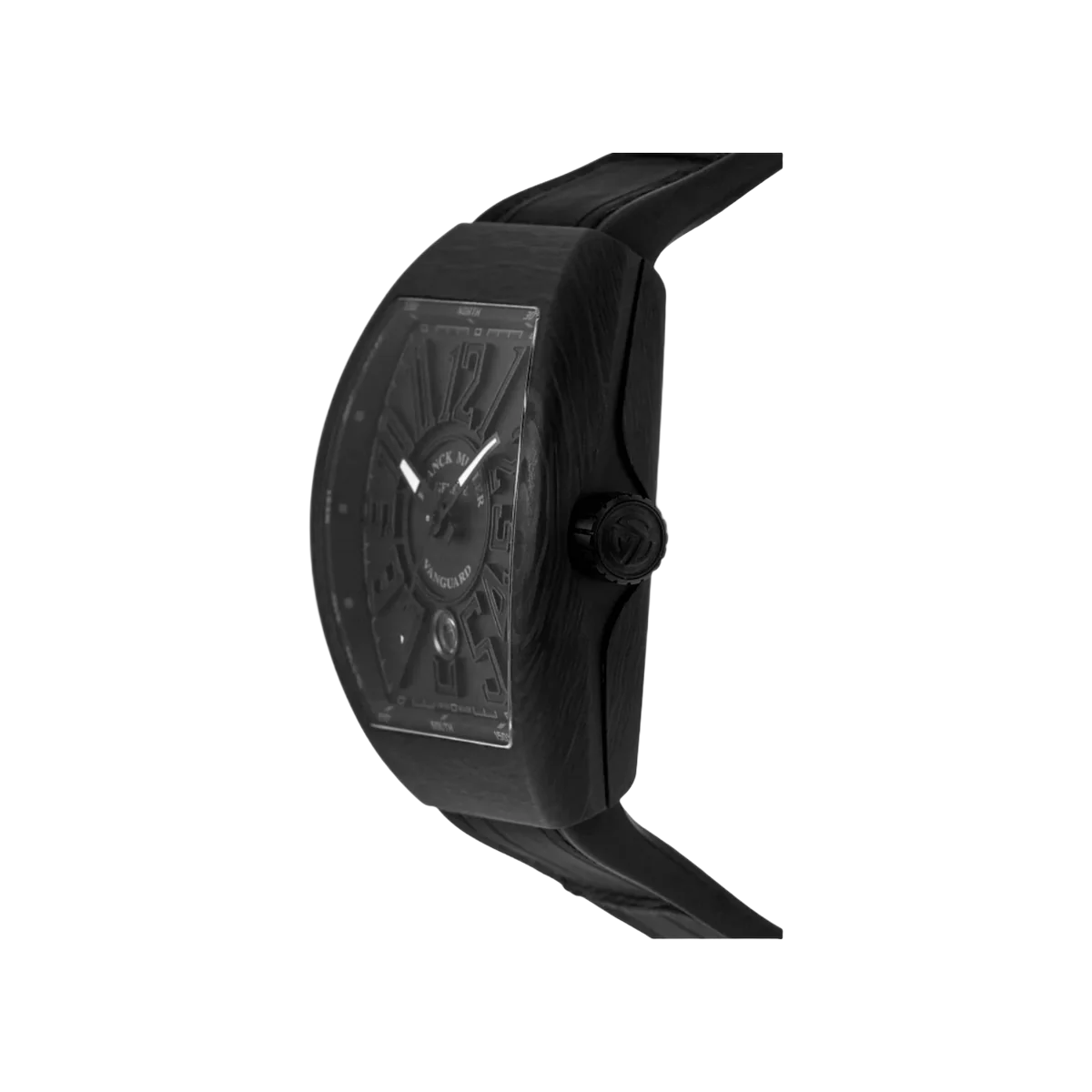 Franck Muller Vanguard V 45 SC DT CARBON NR Carbon 44mm Black Dial Men's Watch – additional product photo 4