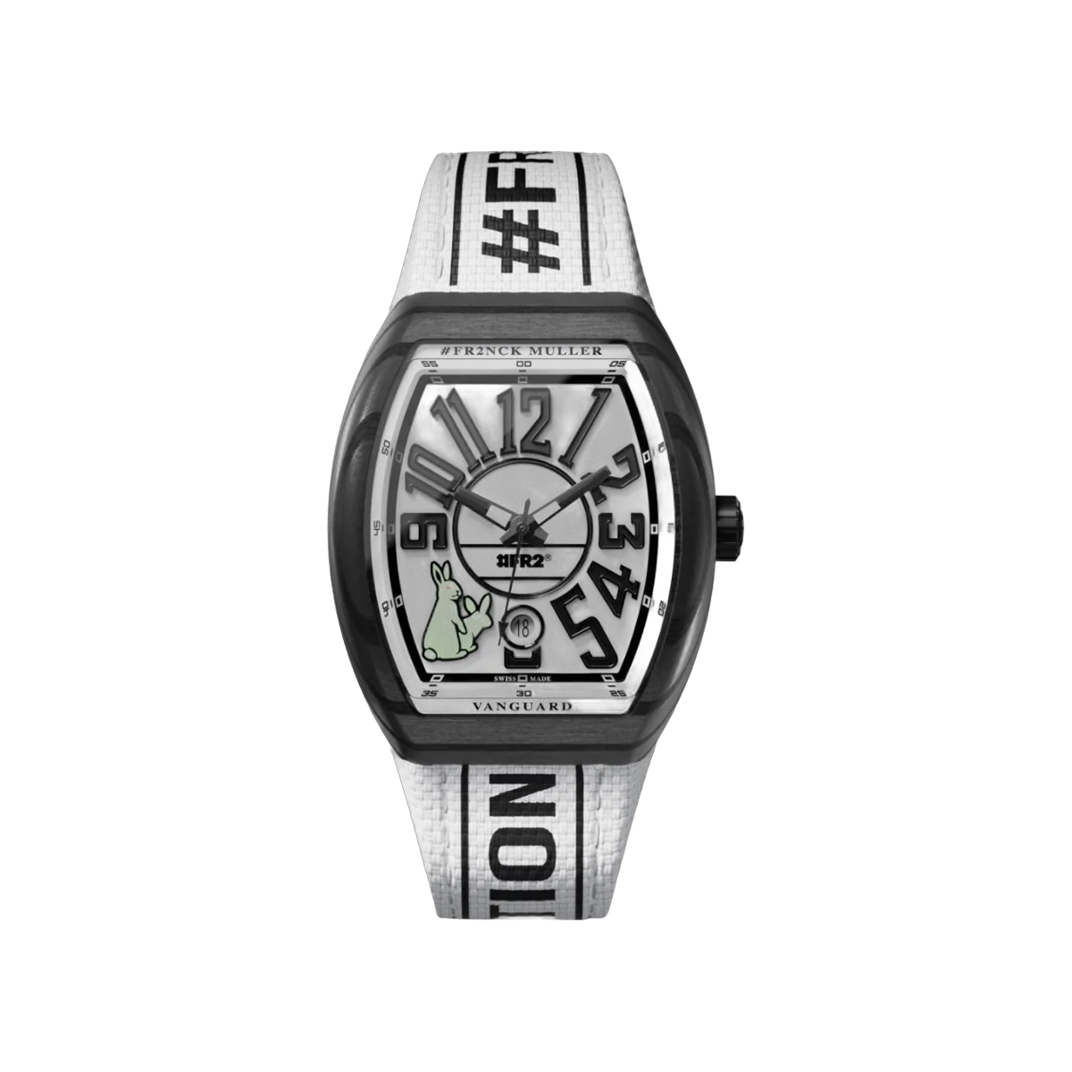 Franck Muller Vanguard V41 SC DT GFGRNR Fxxking Rabbits White Dial