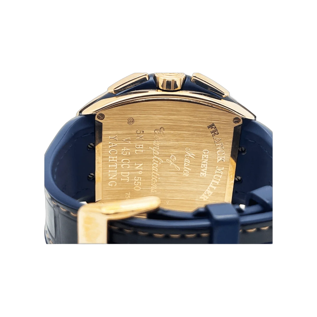 Franck Muller Vanguard V45 CC DT YACHTING 5N BL Yachting 18Kt Rose Gold Chronograph – additional product photo 2